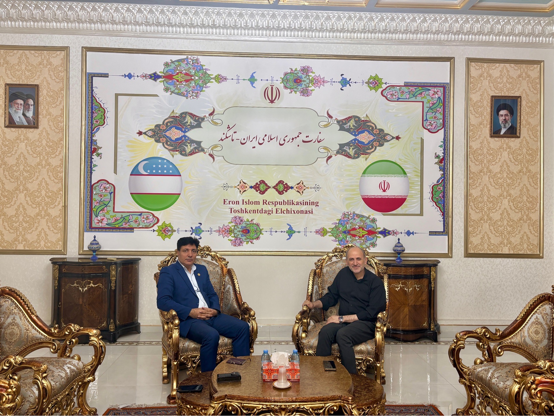 دیدار رئیس پژوهشگاه ایرانداک با سفیر جمهوری اسلامی ایران در ازبکستان