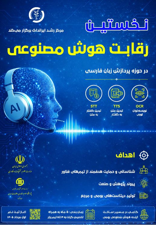 نخستین رویداد رقابتی هوش مصنوعی در ایرانداک برگزار می‌شود