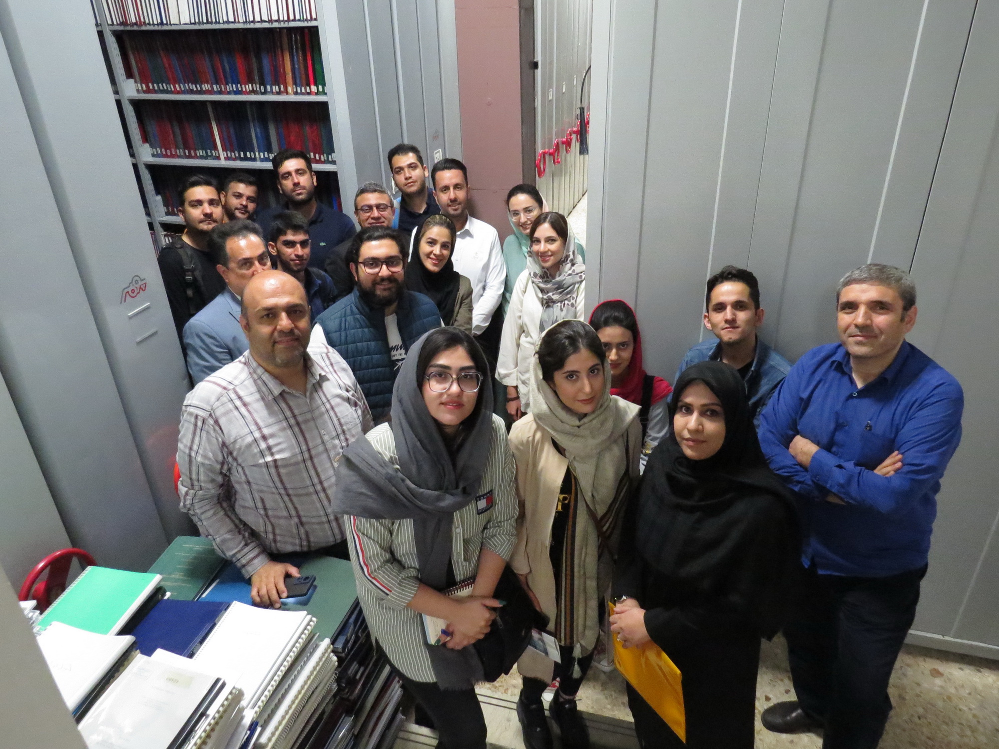 دانشجویان دانشگاه تربیت مدرس از ایرانداک بازدید کردند