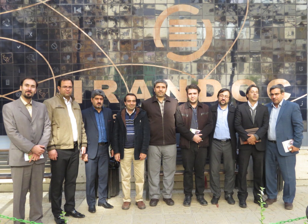 بازدید استادان دانشگاه فرهنگیان از ایرانداک