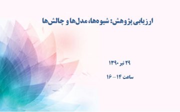 ارزیابی پژوهش: شیوه‌ها، مدل‌ها و چالش‌ها 