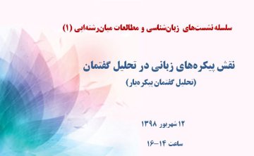 نقش پیکره‌های زبانی در تحلیل گفتمان