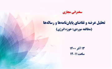تحلیل عرضه و تقاضای پایان‌نامه‌‎ها و رساله‌ها