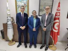 دیدار معاون اداری و مالی ایرانداک با رییس و معاون دانشگاه جامع تونس