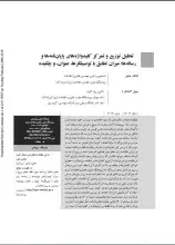 تحلیل توزیع و تمرکز کلیدواژه‌های پایان‌نامه‌ها و رساله‌ها: میزان تطابق با توصیفگرها، عنوان، و چکیده