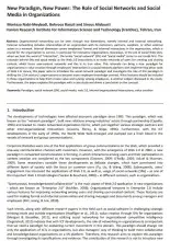 New Paradigm, New Power: The Role of Social Networks and Social Media in Organizations