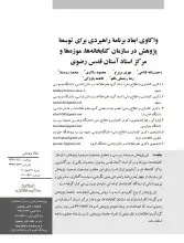 واکاوی ابعاد برنامه راهبردی برای توسعه پژوهش در سازمان کتابخانه‌ها، موزه‌ها و مرکز اسناد آستان قدس رضوی