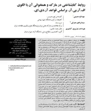 روابط کتابشناختی در مارک و همخوانی آن با الگوی اف.آر.بی.آر. بر اساس قواعد آر.دی.ای.