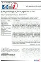 A New Social Multi-Secret Sharing Scheme using Birkhoff Interpolation and Chinese Remainder Theorem