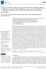Using an Evidence-Based Approach for Policy-Making Based on Big Data Analysis and Applying Detection Techniques on Twitter
