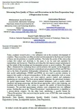 Measuring Data Quality of Theses and Dissertations in Data Preparation Stage of Registration Systems
