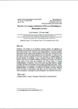 Barriers to Commercialization of Research Findings in Humanities in Iran
