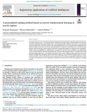 A personalized ranking method based on inverse reinforcement learning in search engines