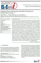 Designated-Server Hierarchical Searchable Encryption in Identity-Based Setting