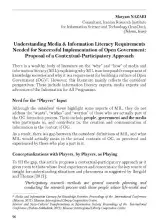 Understanding Media & Information Literacy Requirements Needed for Successful Implementation of Open Government: Proposal of a Contextual-Participatory Approach