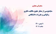 سایه‌نویسی از منظر حقوق مالکیت فکری و قوانین و مقررات دانشگاهی
