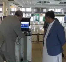 برخی شهرداران کشور از غرفه ایرانداک دیدن کردند