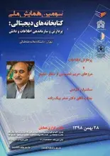 عضو هیئت‌علمی ایرانداک در همایش ملی کتابخانه‌های دیجیتالی سخنرانی می‌کند