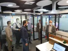 معاون پژوهش و فناوری وزارت علوم، تحقیقات، و فناوری از ایرانداک بازدید کرد