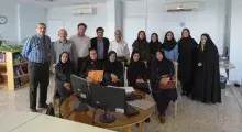 اعضای هیئت‌علمی موسسه آموزش عالی ارشاد دماوند از ایرانداک بازدید کردند