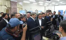 دیدار معاون اول رییس جمهور از غرفه ایرانداک