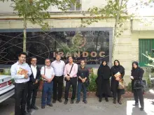 مدیران و کارشناسان مرکز پژوهش کتابخانه مجلس شورای اسلامی از ایرانداک بازدید کردند