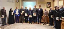 جشن نیمه شعبان، با حضور ایثارگران، جانبازان و خانواده شهدا‌ی ایرانداک برگزار شد