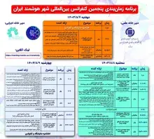 برنامه‌های ایرانداک در پنجمین کنفرانس شهر هوشمند ایران اعلام شد