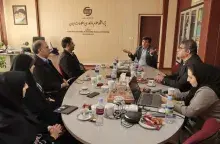نشست همکاری با مدیران اداره کل آرشیو سازمان صداوسیما در ایرانداک برگزار شد 