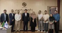 رئیس کارخانه نوآوری گروه صنعتی انتخاب از ایرانداک بازدید کرد